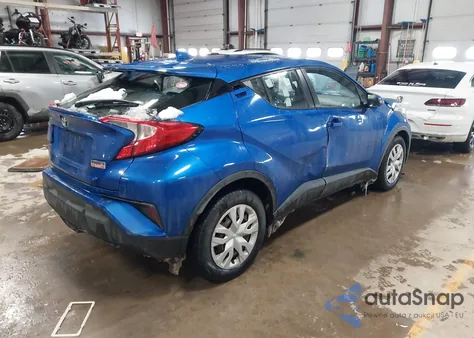 2019 Toyota C-Hr Le from USA, damaged, VIN NMTKHMBX2KR070309